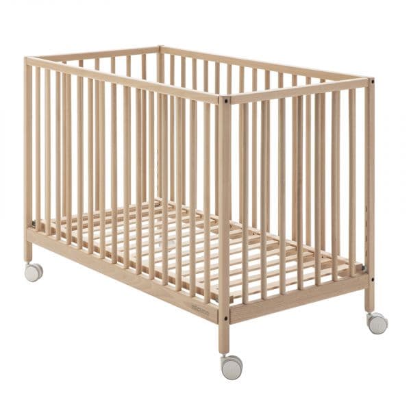 Berço Micuna Cama de Grades Mountain Cera Natural 120x60