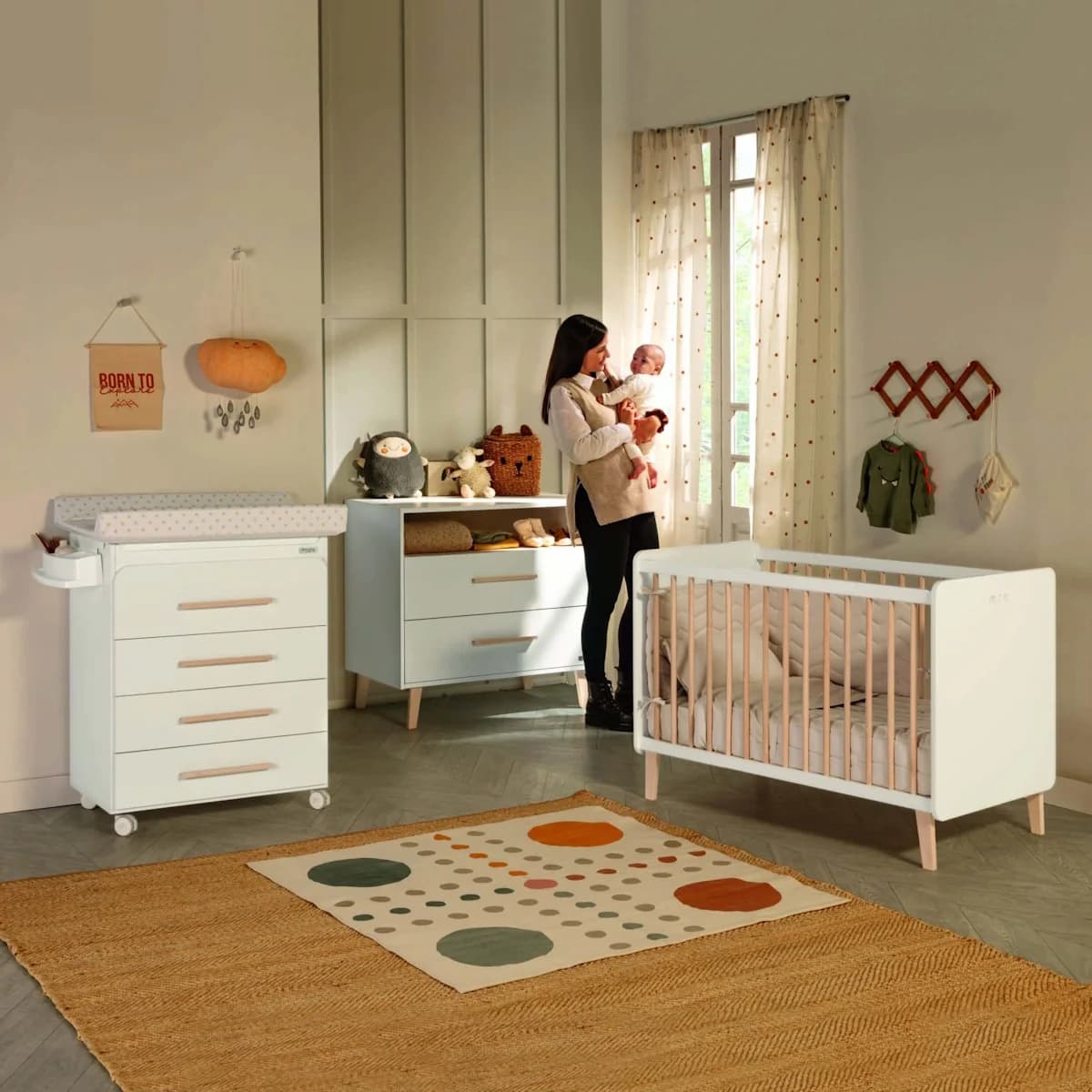 Cama de grades 120 x 60 cm Micuna Trevi cot bed