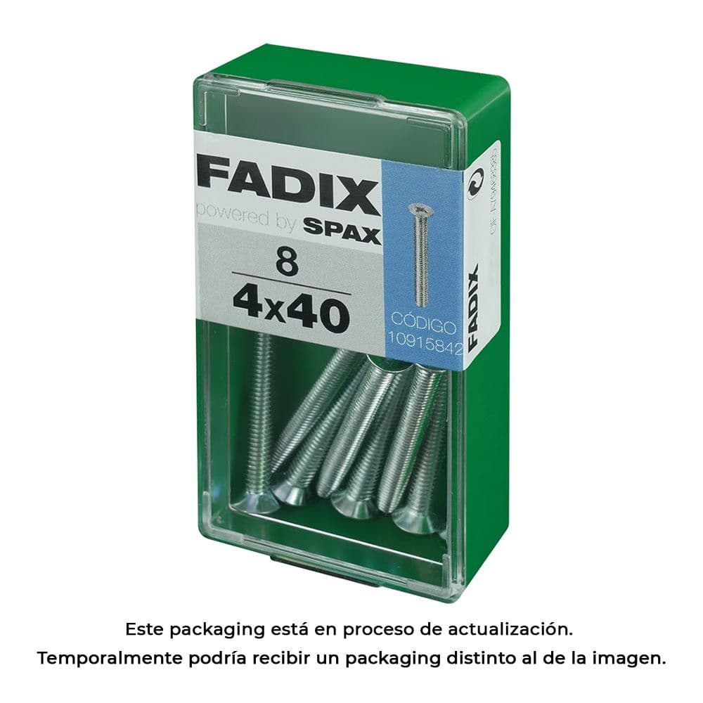EDM Caixa s 8un parafuso metrico cp m 4x40mm fadix - - EDM18165