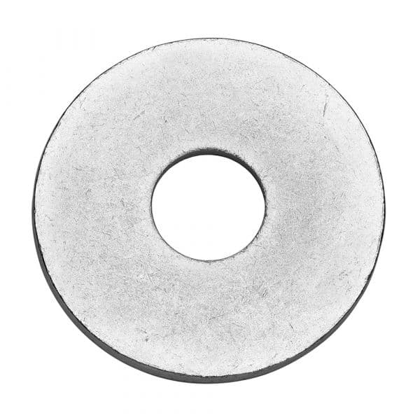 Caixa 40 Unidades Anilha Larga Zinco 6,6x22x2mm