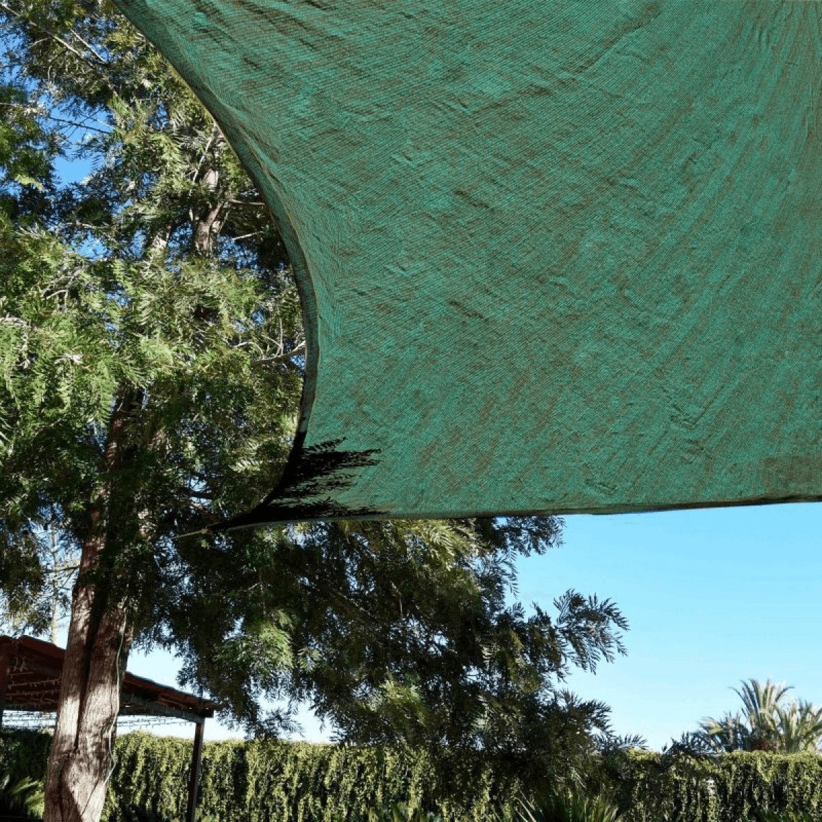 Faura Toldo de Vela Quadrado 45111 3,6 x 3,6 m Verde