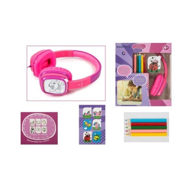 Kooltech Kids 2 Ficha para Colorir Rosa