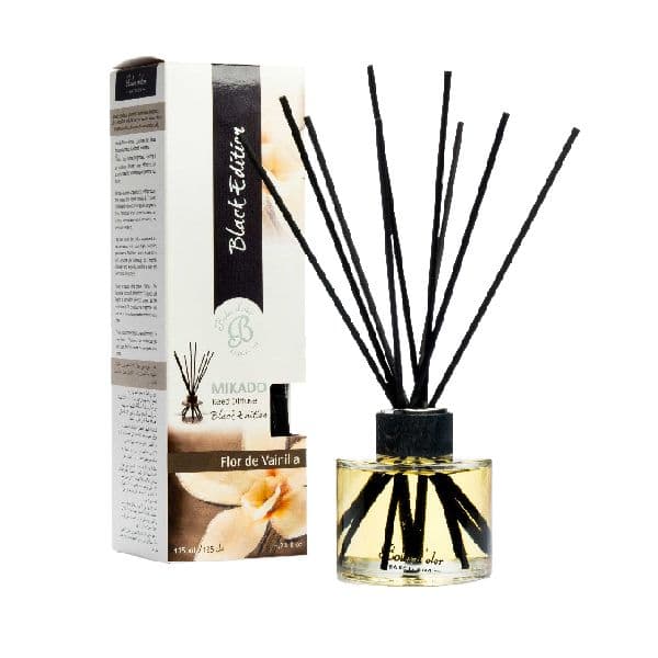 Boles d'Olor Mikado Black Edition 125 ml Flor Baunilha