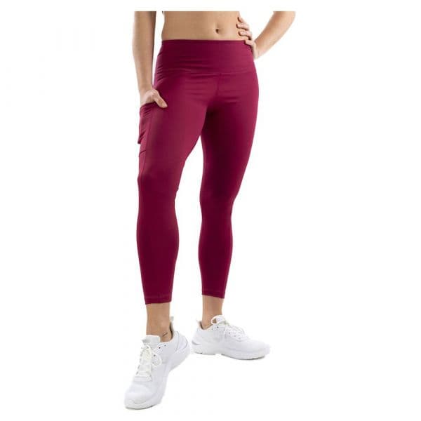 Ginadan Forever Leggings High Waist Vermelho XS Mulher