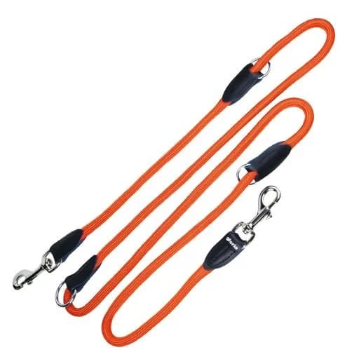 Gloria Pets Trela Multiposicionável Laranja 200cm x 12mm