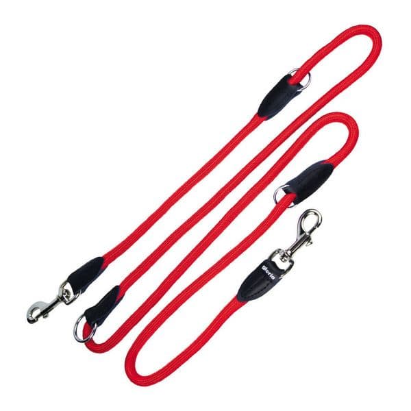 Gloria Pets Trela Múltiplas Posições Vermelho 1.2 x 200 cm