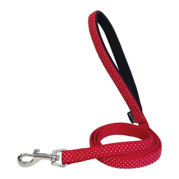 Gloria Trela para Cães Vermelho (120 cm)
