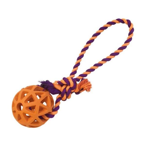 Gloria Pets Mordedor Bola de Borracha com Corda 9x30 cm