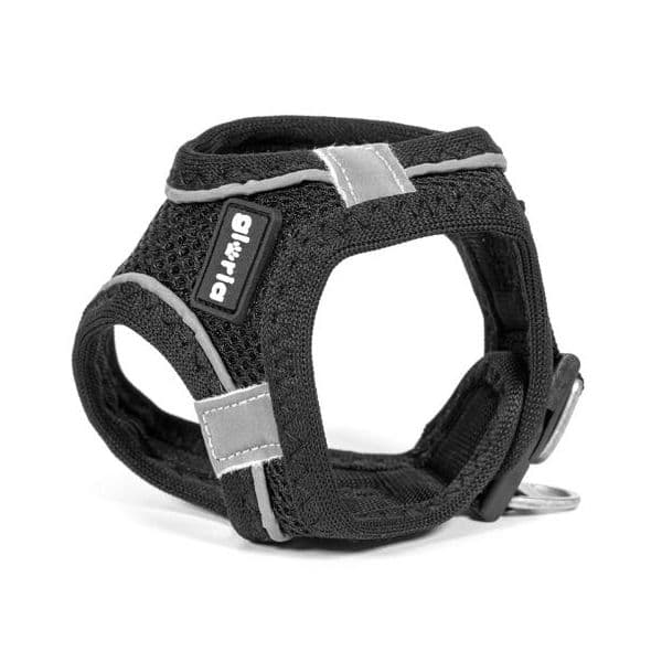 Gloria Pets Arnês Air Mesh Trek Star Preto XXXS (18-20 cm)