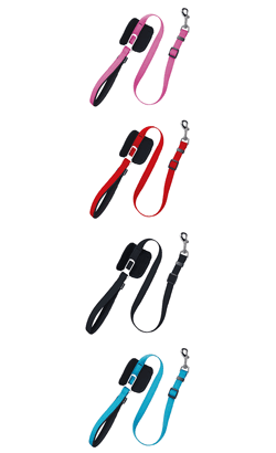 Gloria Trela para Cães 70-102 cm Cor de Rosa