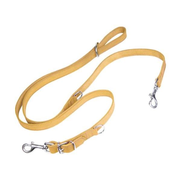 Gloria Pets Trela Multiposições Oasis Multistrap Amarela 200 cm x 2.1 cm