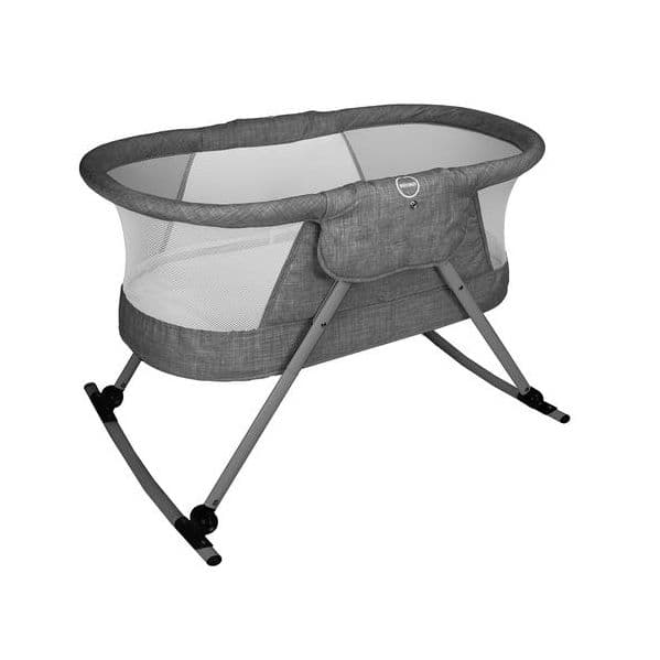 Berço Plastimyr Mini-Berço Ivoly Cinzento