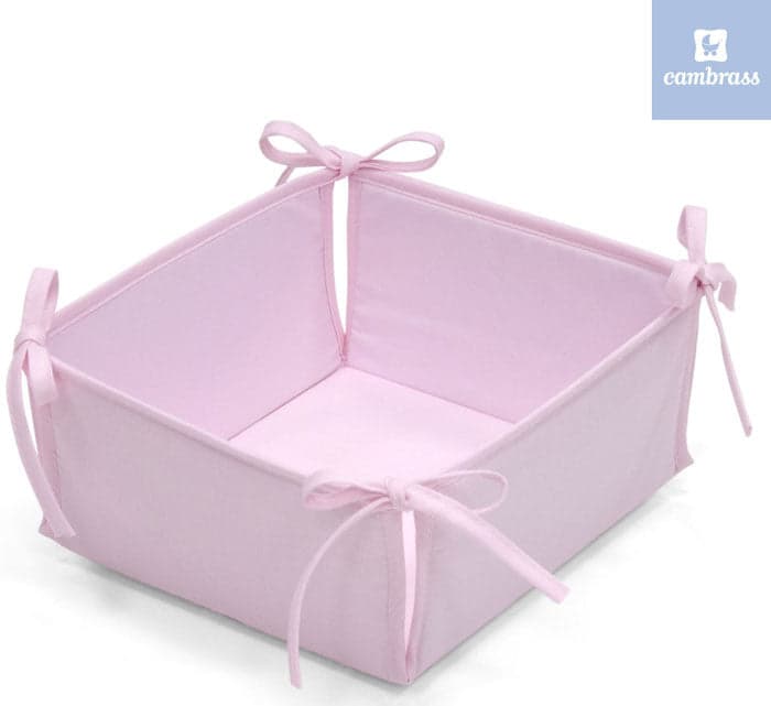 Cambrass - Cesto produtos ROSA, LISO