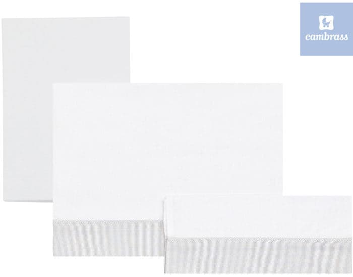 Cambrass - Lençóis cama grades GRIS, STAR