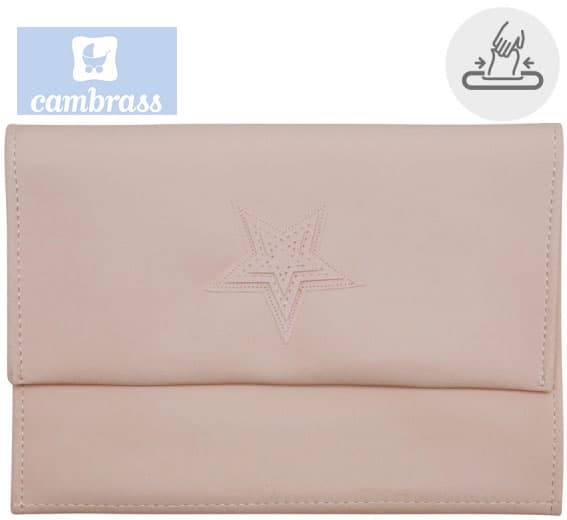 CAMBRASS - PORTA TOALHITAS ROSA 13x22 CM
