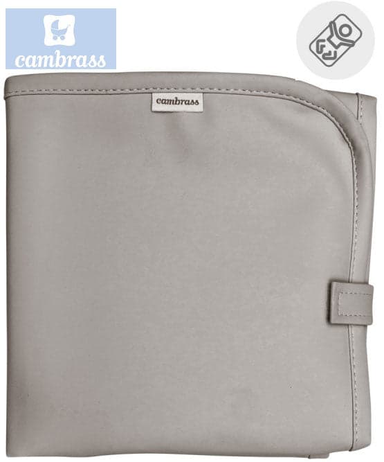 CAMBRASS - MUDA FRALDAS 40x60 CM CINZA