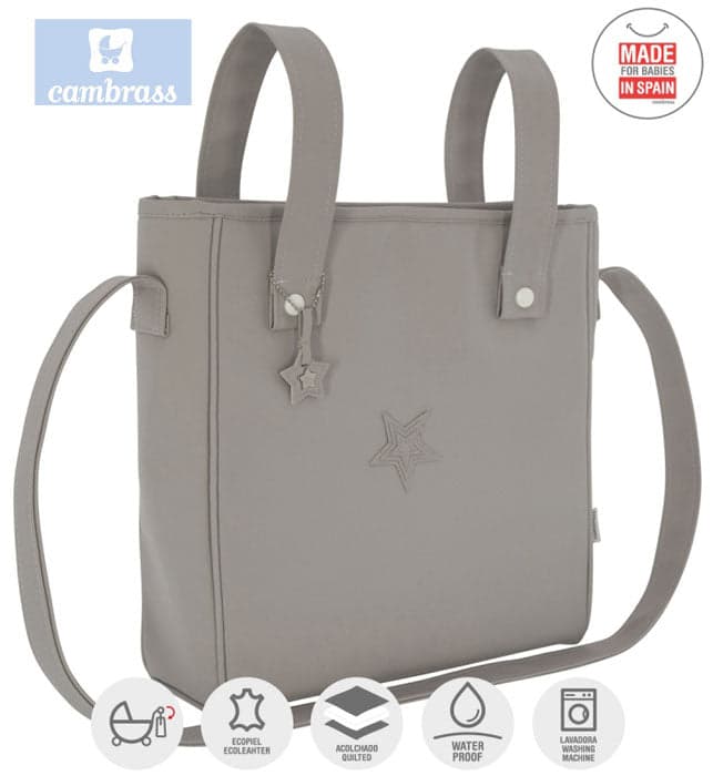CAMBRASS - SACO DE MATERNIDADE CINZA 10x34x33 CM