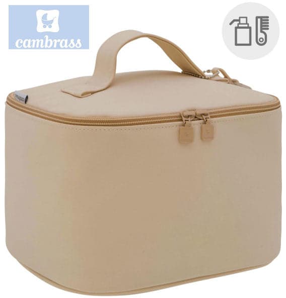 CAMBRASS - NECESSAIRE CAMEL 19x24x17 CM SACO