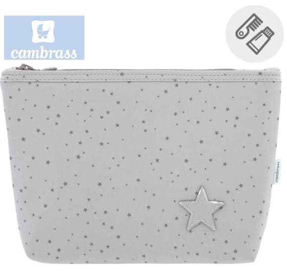 CAMBRASS - NECESSAIRE ASTRA CINZA 6x28x20 CM