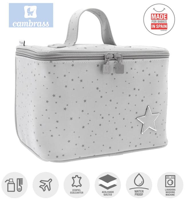 CAMBRASS - VANITY ASTRA CINZA 16x25x16 CM