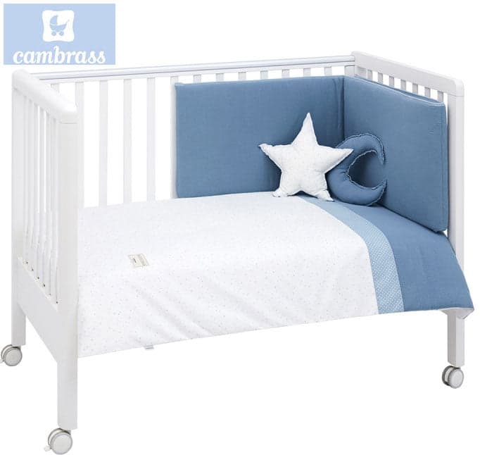 CAMBRASS - CONJUNTO COLCHA 4 PCS.F. ASTRA CELESTE 70x140 CM