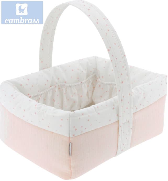 CAMBRASS - CESTO 22,5x29x29 CM ASTRA ROSA