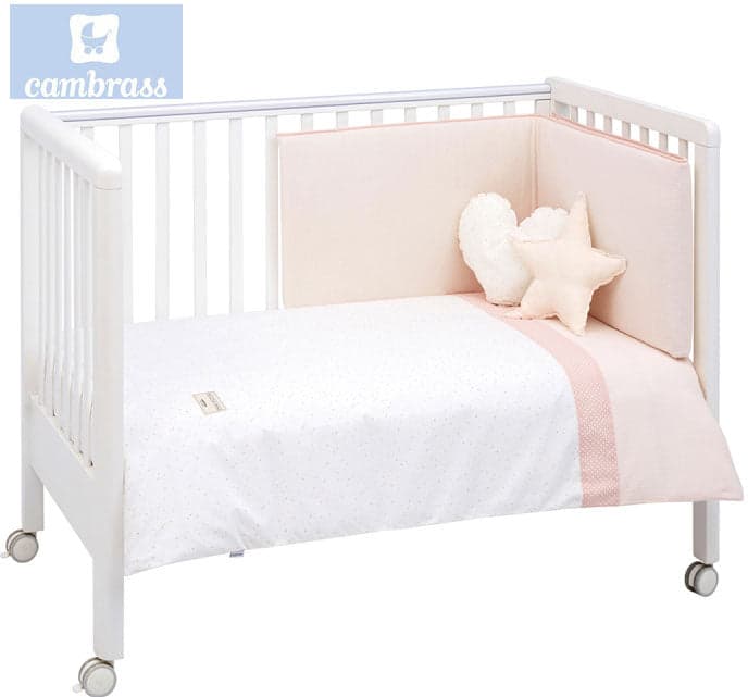 CAMBRASS - CONJUNTO COLCHA 4 PCS.F. ASTRA ROSA 70x140 CM