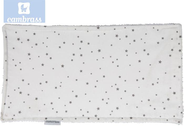 CAMBRASS - TOALHETE ASTRA CINZA / ESTRELA 29,5x15,5 CM