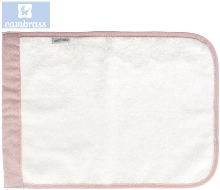 CAMBRASS - CONJUNTO 2 TOALHAS CÉU ROSA / CHUVA 25x35 CM