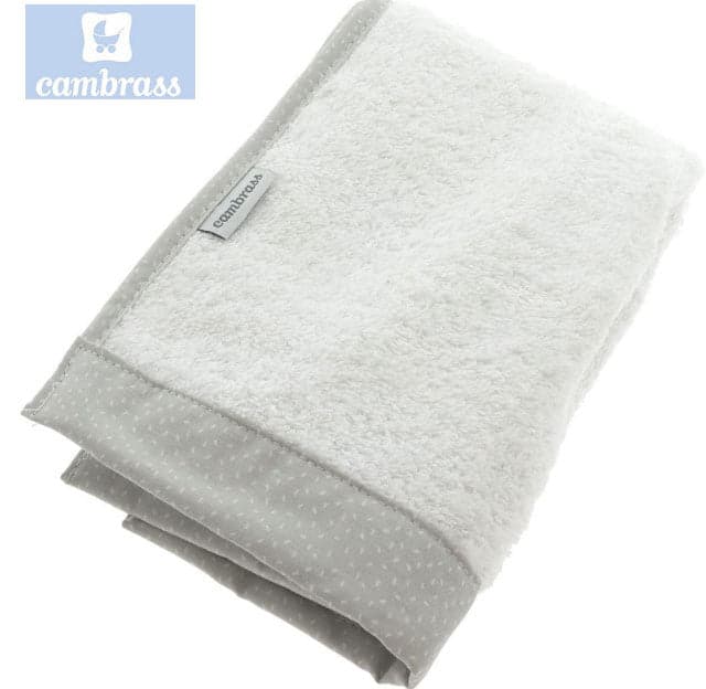CAMBRASS - CONJUNTO 2 TOALHAS CÉU CINZA / CHUVA 25x35 CM