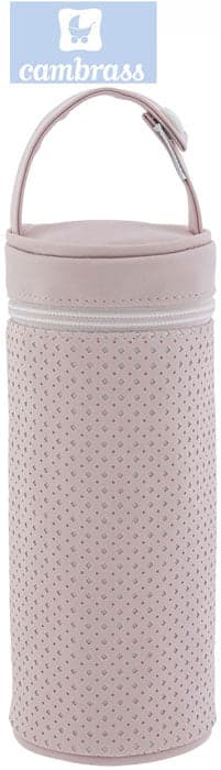 CAMBRASS - PORTA BIBERÕES PARIS ROSA 8,5x8,5x22 CM