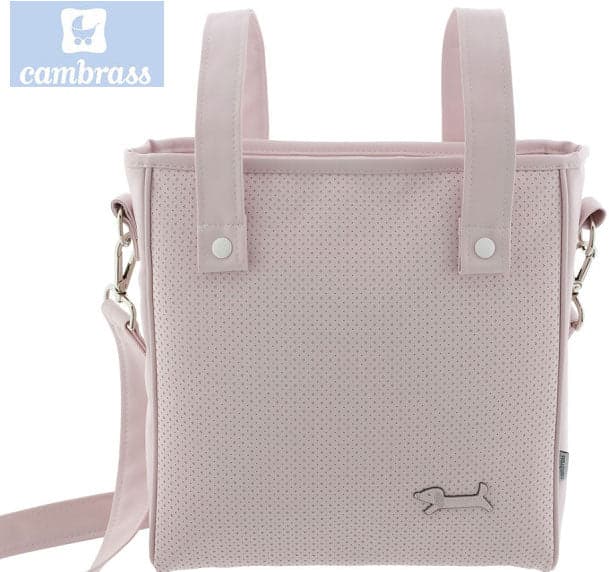 CAMBRASS - SACO DE MATERNIDADE PARIS ROSA 10x34x33 CM