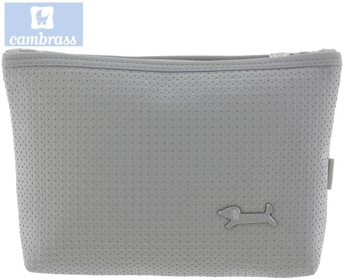 CAMBRASS - NECESSAIRE PARIS CINZA 6x28x20 CM