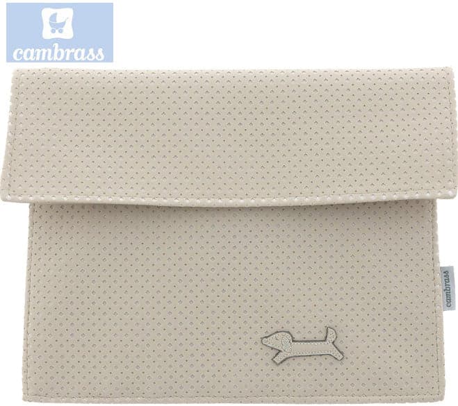 CAMBRASS - PORTA DOCUMENTOS PARIS CAMEL 3x17x25 CM