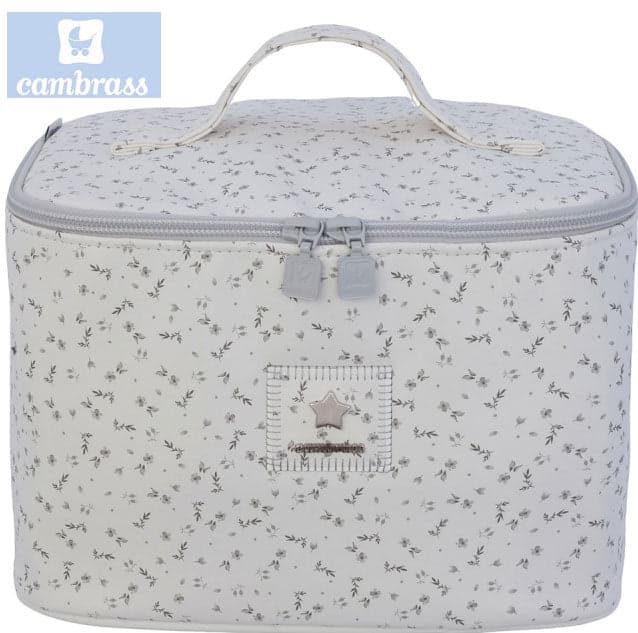 CAMBRASS - NECESSAIRE HANA CINZA 19x24x17 CM