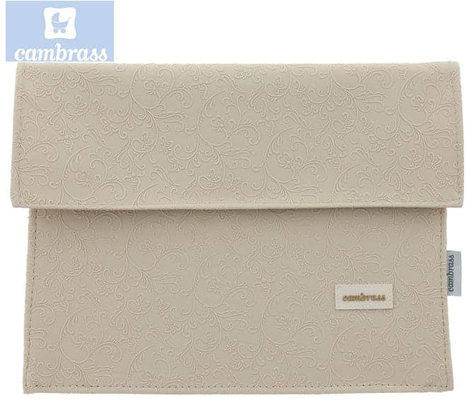 CAMBRASS - PORTA DOCUMENTOS ELITE CAMEL 3x17x25 CM