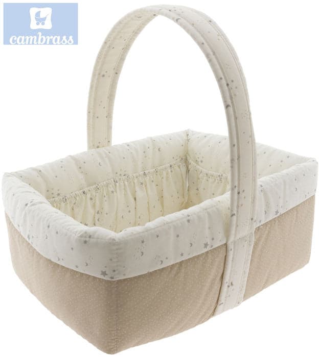 CAMBRASS - CESTO 22,5x29x29 CM CÉU BEIGE