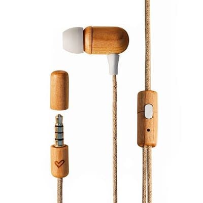 Energy Sistem Auriculares com Fio e Microfone Eco Cherry Wood - 450428