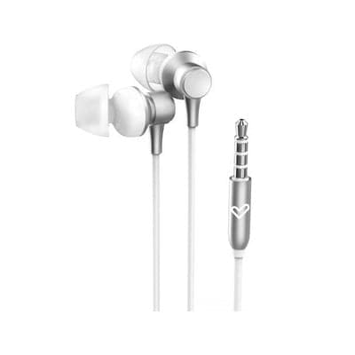 Energy Sistem Metallized Auscultadores Com fios Intra-auditivo Chamadas/Música Prateado, Branco