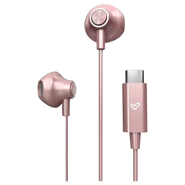Energy Sistem EasyPods Tipo C Som HD Rosa