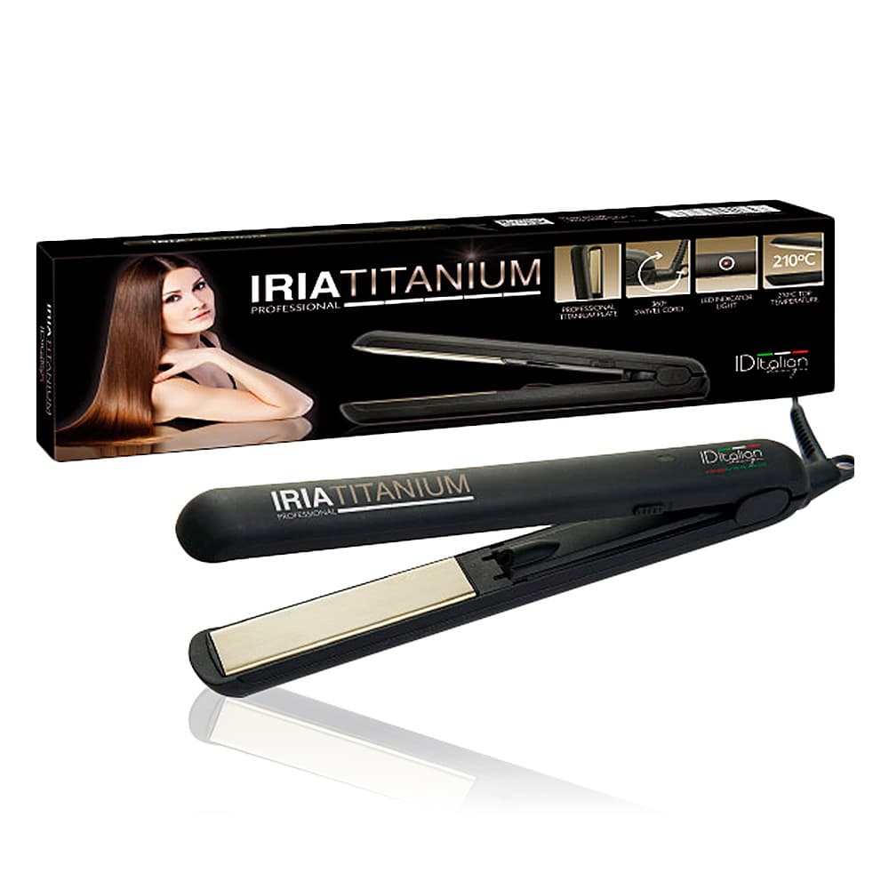 Id Italian Iria Titanium Placa de Alisamento