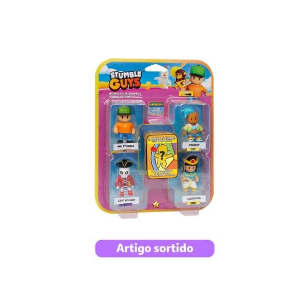 Stumble Guys Figuras de Ação 6cm Sortidas