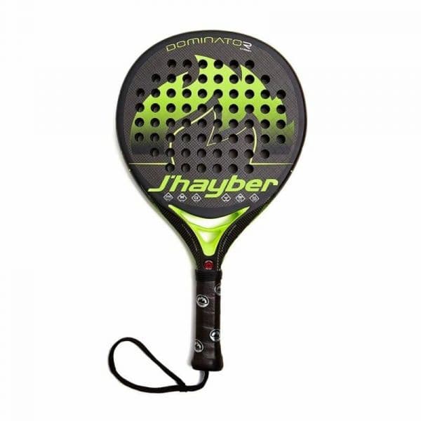 J-Hayber Raquete de Padel Dominator D3K Preto