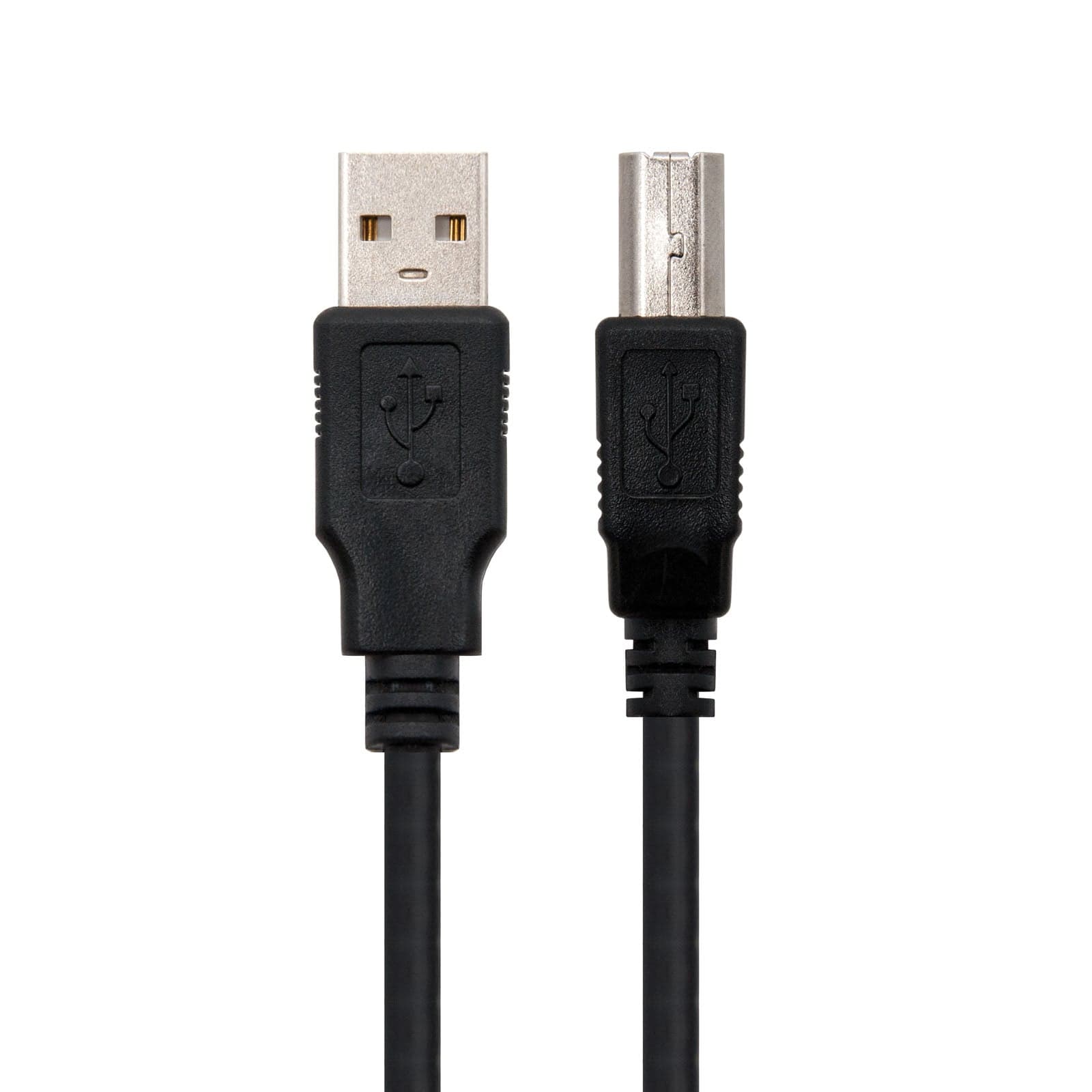 Cabo USB-A Macho para USB-B Macho 2.0 4.5m Nanocable 10.01.0105-BK Preto