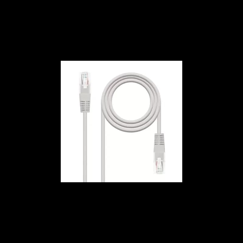 Cabo de Rede NANO CABLE / Cat.6 / 3m / Gris / 10.20.1303
