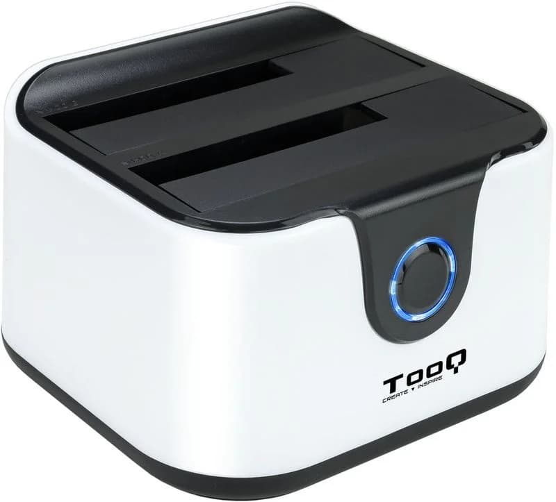 Dock Tooq para 2x SATA 2.5/3.5 OTB - USB 3.0 Branco
