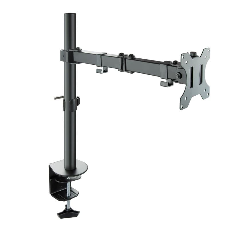 Suporte de Mesa Tooq Tilt e Giratório 13′ a 32′ Max. 8kg Preto