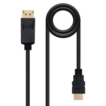 Nanocable Cabo Conversor DisplayPort para HDMI Black 5m - 10.15.4305