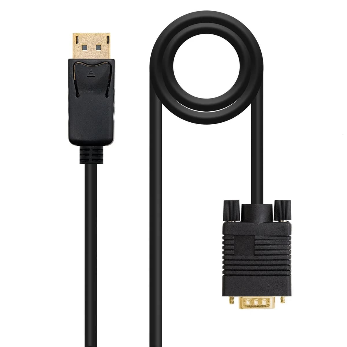 Nanocable Cabo Conversor DisplayPort para VGA Black 5m - 10.15.4405
