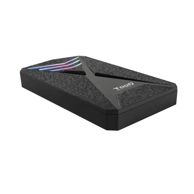TooQ Caixa Externa 2.5" SATA USB 3.0/3.1 RGB - TQE-2550RGB